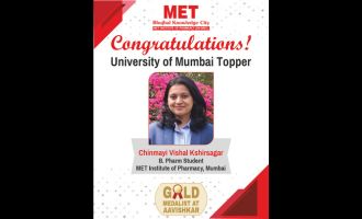 Student Achievement: University of Mumbai Topper & Gold Medalist